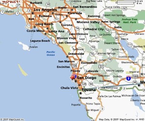 Southern California Map