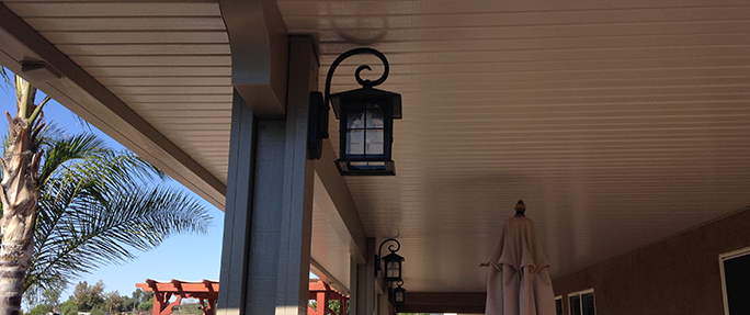 Post Lights Alumawood, Patio Cover Light Fixtures
